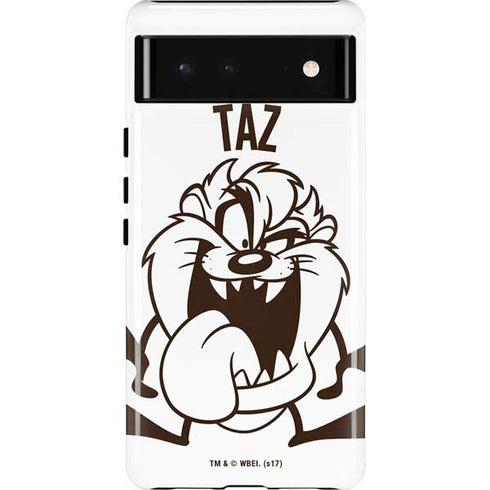Looney Tunes Taz Big Head Pixel Cases